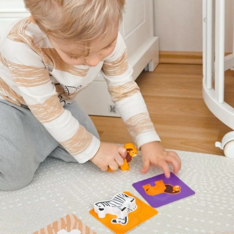 Woopie Let's Go Green WOOPIE GREEN Box Pudełko XXL Montessori Edukacyjne 7w1 Sensoryczne 31-36 Mies. FSC