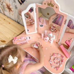 Woopie Let's Go Green WOOPIE GREEN Drewniana Toaletka z Lustrem i Akcesoriami