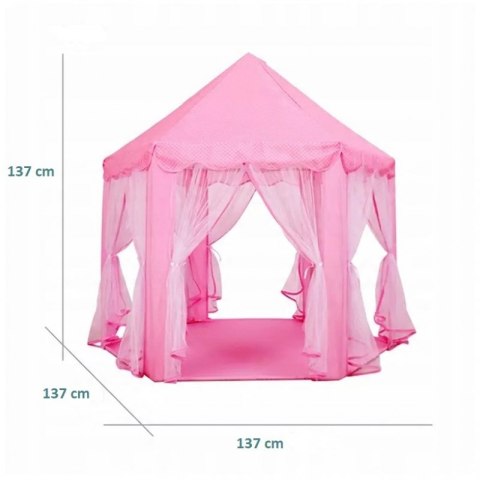 Woopie WOOPIE Namiot Zamek Księżniczki XXL Domek do Domu i Ogrodu